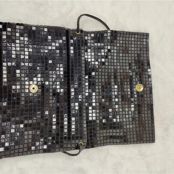 Black Vintage crossbody Disco Bag - Picture 5 of 10